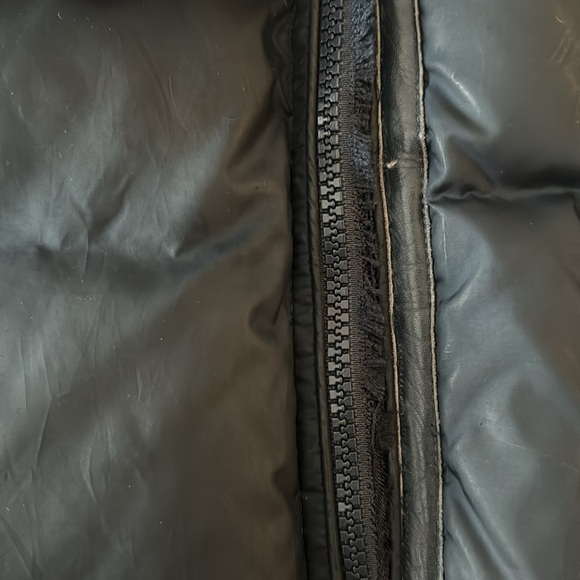 Navy Mackage Jacket - Picture 3 of 9